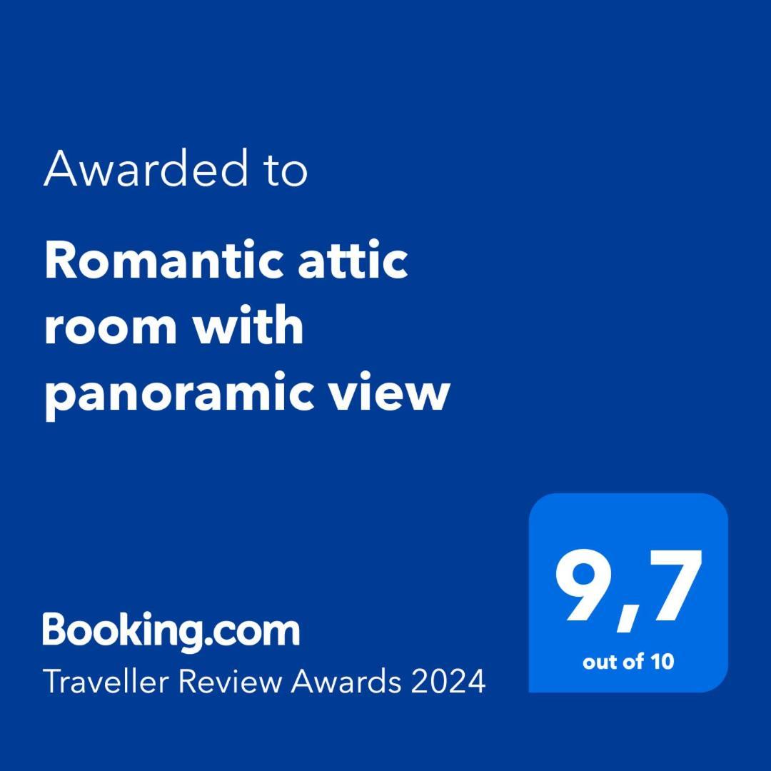 Romantic Attic Room With Panoramic View Bologna Eksteriør billede